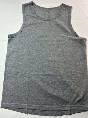 REI Men's Heather Gray Sleeveless Tank